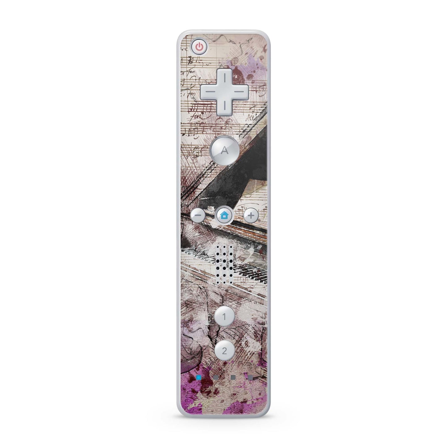 Nintendo Wii Remote Skin Schutz Design Folie für die Wii Fernbedienung piano Aufkleber Skins4u