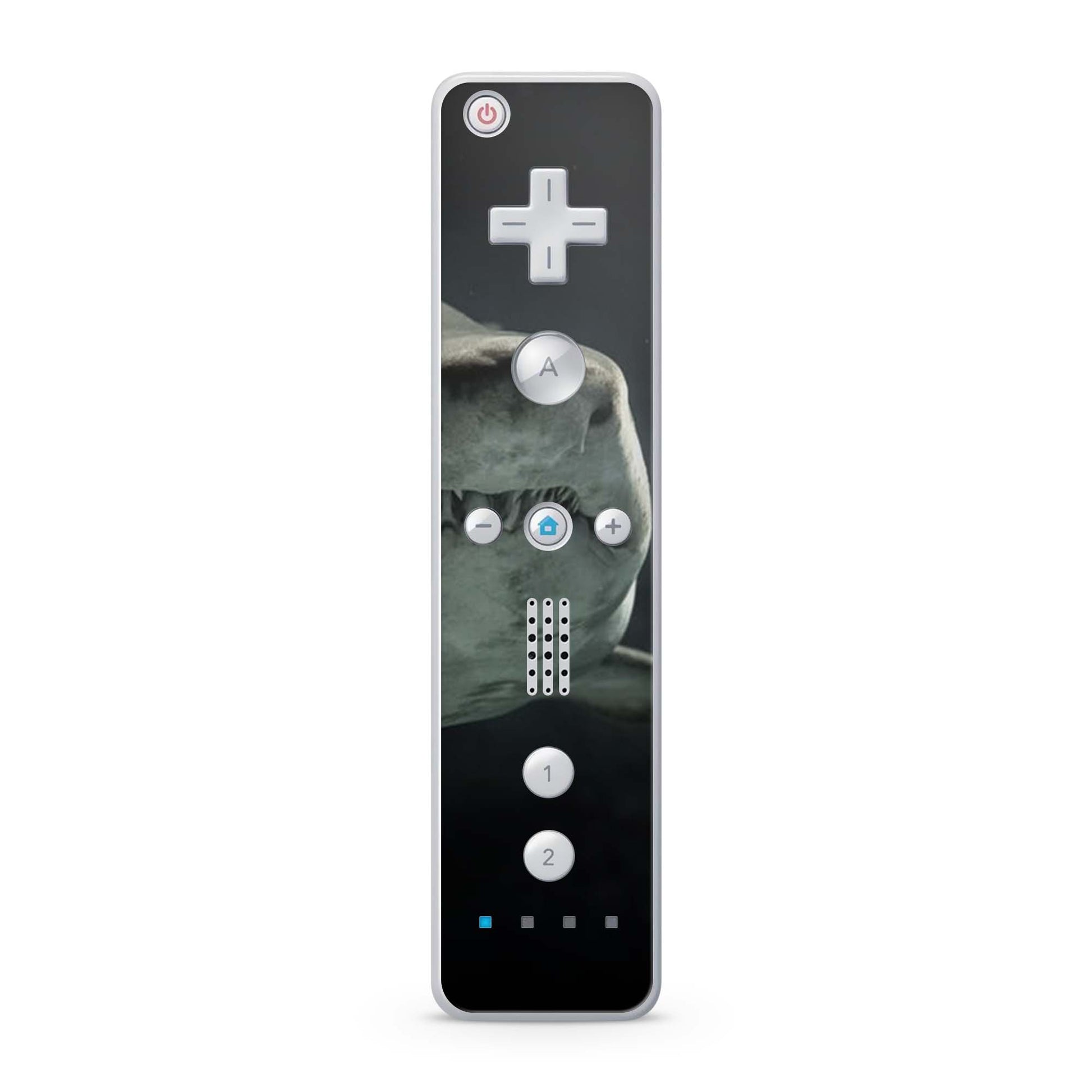 Nintendo Wii Remote Skin Schutz Design Folie für die Wii Fernbedienung shark Aufkleber Skins4u
