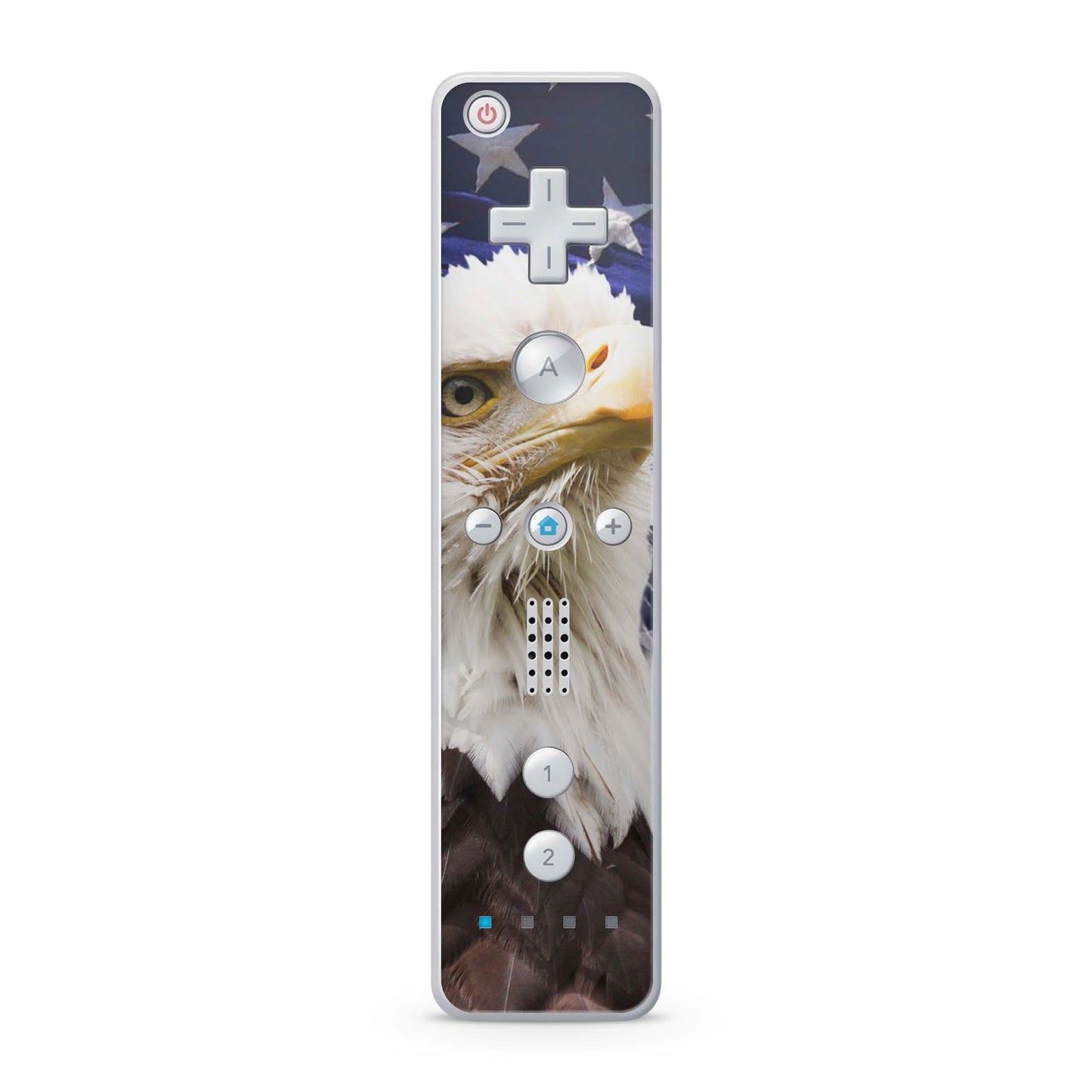 Nintendo Wii Remote Skin Schutz Design Folie für die Wii Fernbedienung usa eagle Aufkleber Skins4u