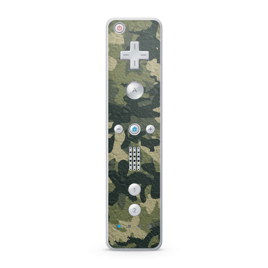 Nintendo Wii Remote Skin Schutz Design Folie für die Wii Fernbedienung wood camo crumble Aufkleber Skins4u