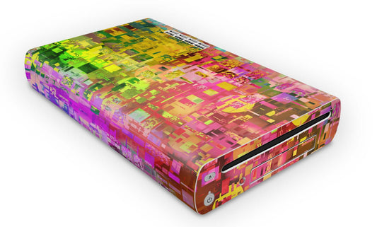 Nintendo Wii U Skin Konsolen und Tablet Controller Aufkleber Set Abstract Aufkleber Skins4u