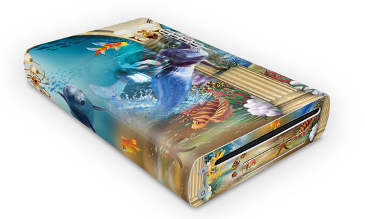 Nintendo Wii U Skin Konsolen und Tablet Controller Aufkleber Set Atlantis Aufkleber Skins4u