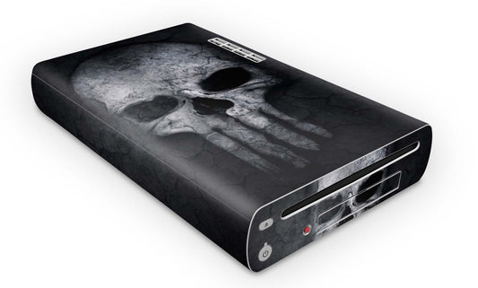 Nintendo Wii U Skin Konsolen und Tablet Controller Aufkleber Set Hard Skull Aufkleber Skins4u