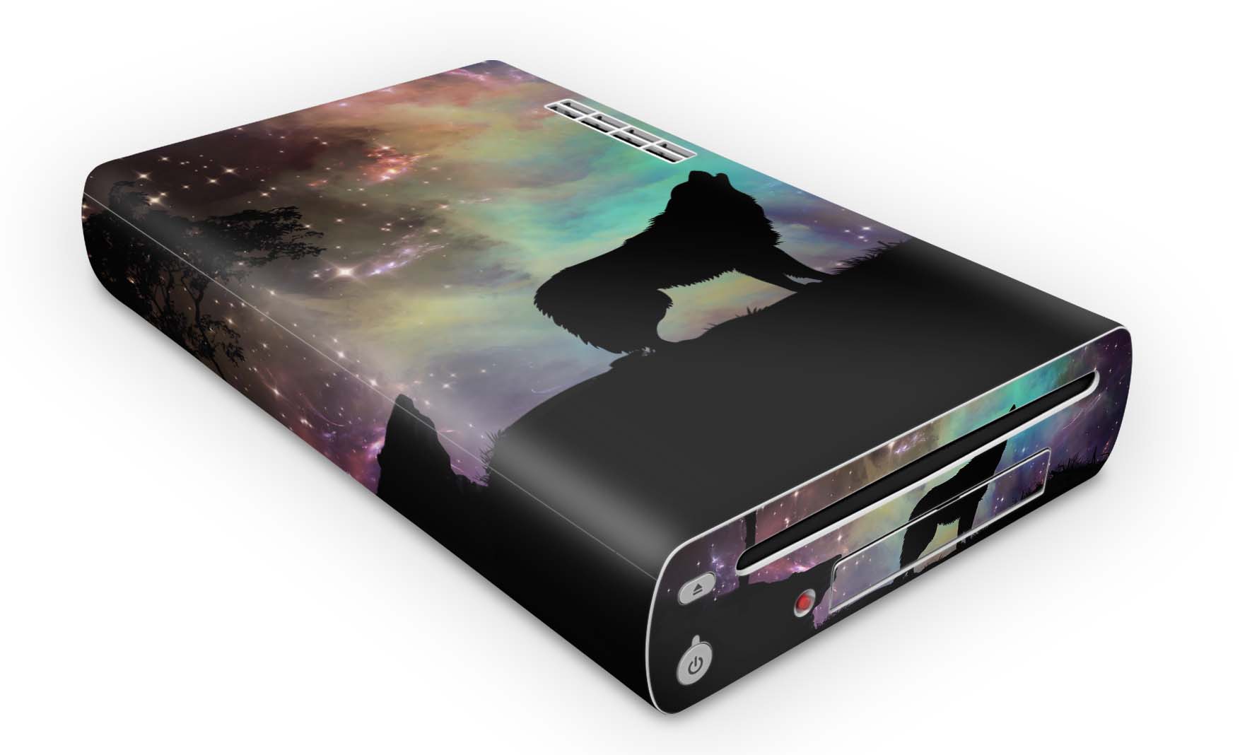 Nintendo Wii U Skin Konsolen und Tablet Controller Aufkleber Set Howling Stars Aufkleber Skins4u