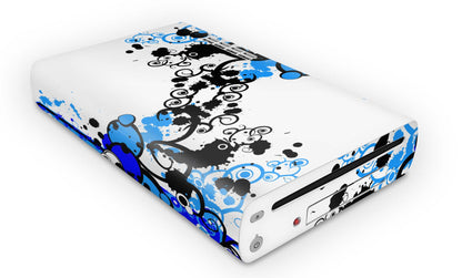 Nintendo Wii U Skin Konsolen und Tablet Controller Aufkleber Set Simply blue Aufkleber Skins4u