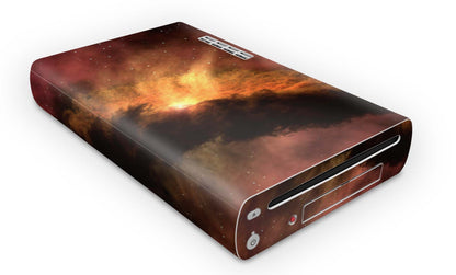 Nintendo Wii U Skin Konsolen und Tablet Controller Aufkleber Set Solar Storm Aufkleber Skins4u