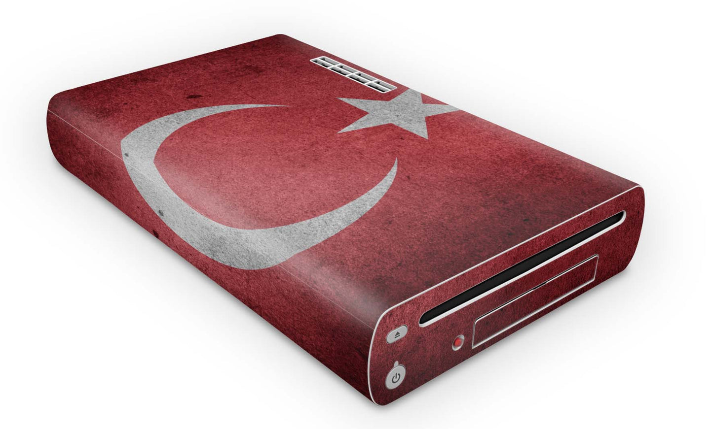 Nintendo Wii U Skin Konsolen und Tablet Controller Aufkleber Set Türkei Vintage Aufkleber Skins4u