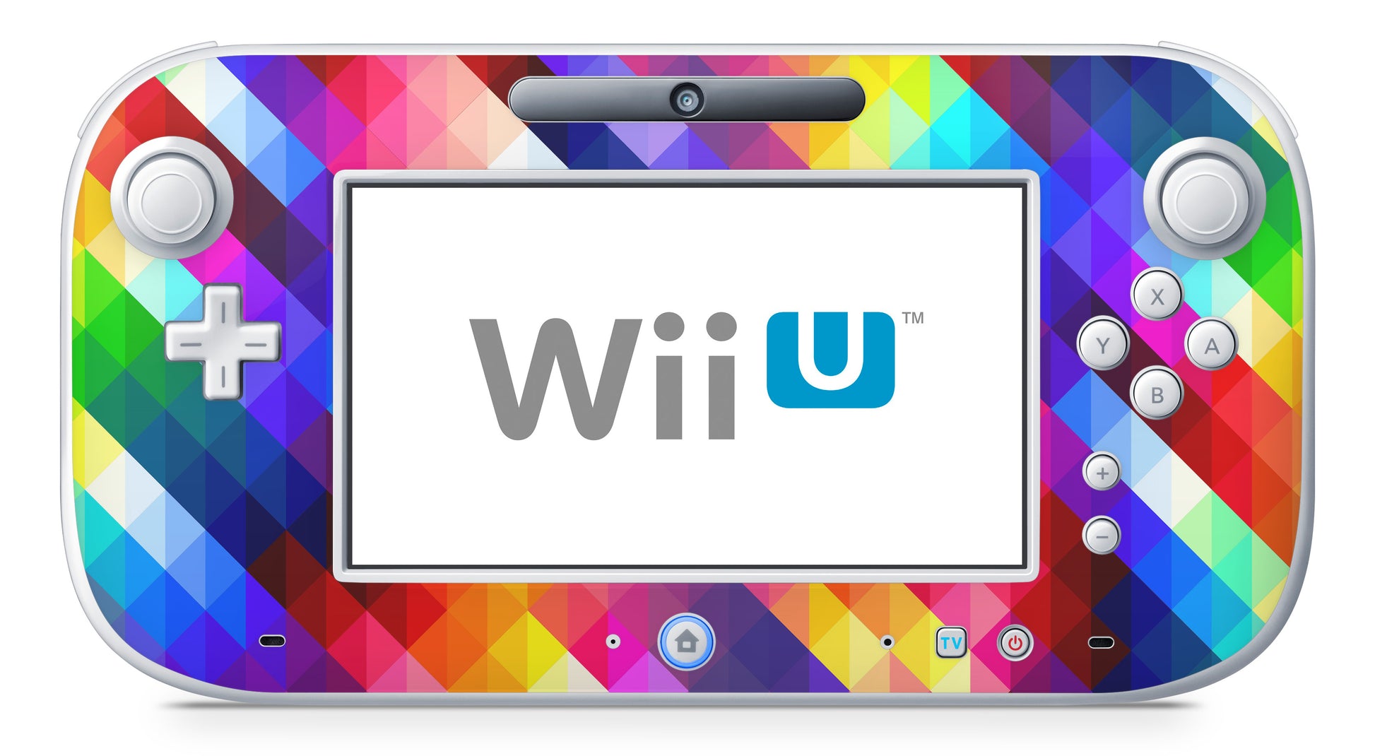 Nintendo Wii U Skin Konsolen und Tablet Controller Aufkleber Set Geo Aufkleber Skins4u