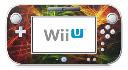 Nintendo Wii U Skin Konsolen und Tablet Controller Aufkleber Set Particles Aufkleber Skins4u