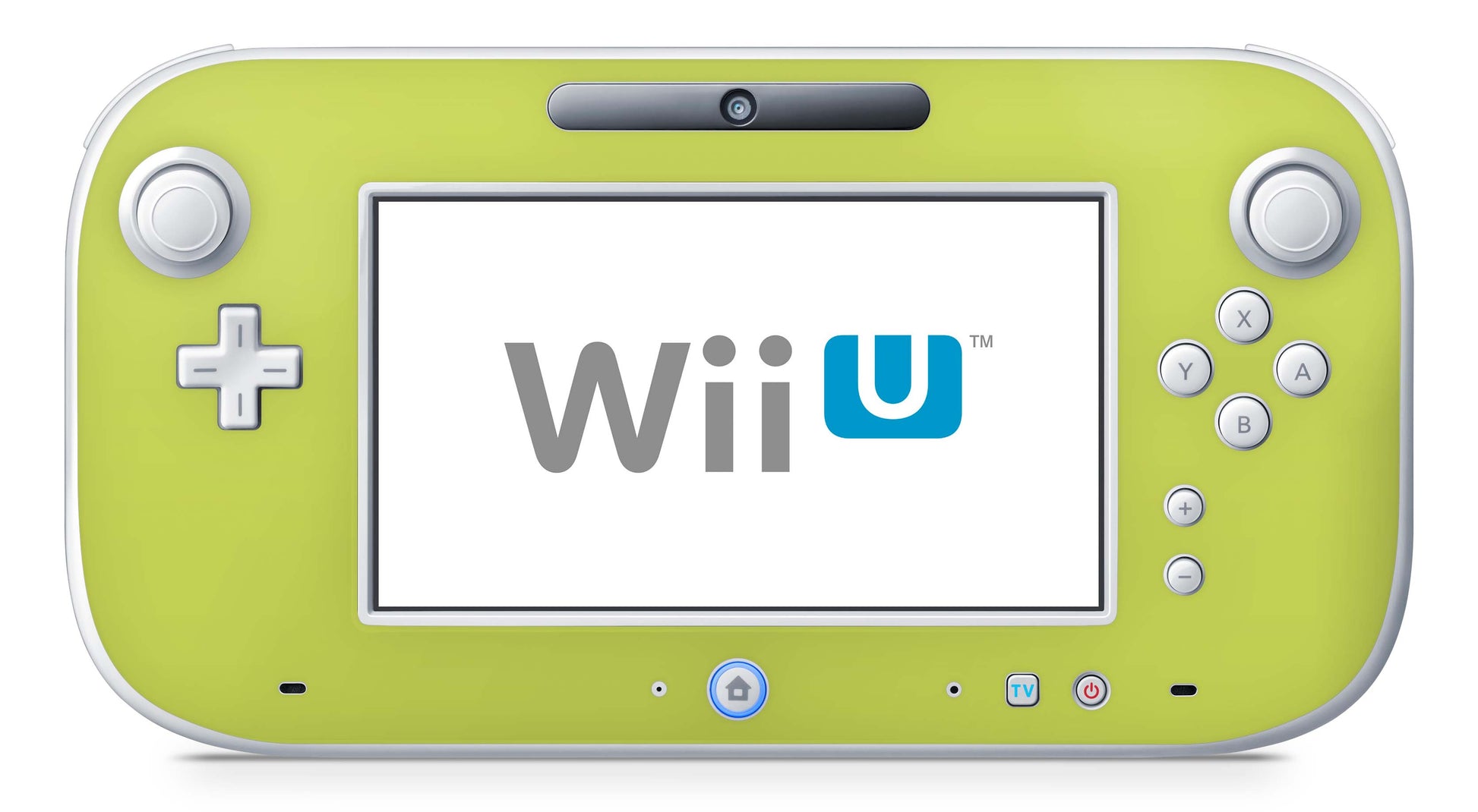 Nintendo Wii U Skin Konsolen und Tablet Controller Aufkleber Set Solid state Lime Aufkleber Skins4u