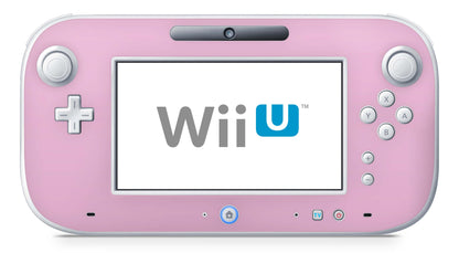 Nintendo Wii U Skin Konsolen und Tablet Controller Aufkleber Set Solid state Rosa Aufkleber Skins4u