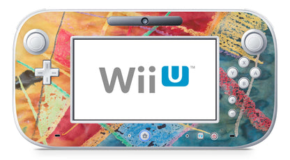 Nintendo Wii U Skin Konsolen und Tablet Controller Aufkleber Set Wachsmaler Aufkleber Skins4u