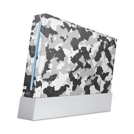 Nintendo Wii Skin Aufkleber Designfolie Skins Set urban camo new Aufkleber Skins4u