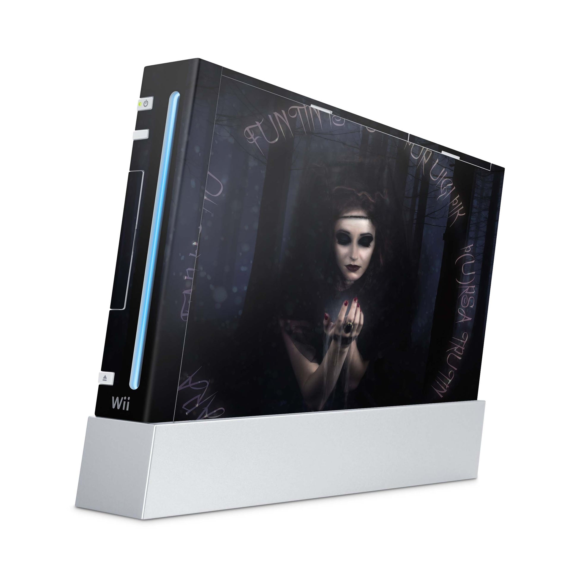 Nintendo Wii Skin Aufkleber Designfolie Skins Set witch Aufkleber Skins4u