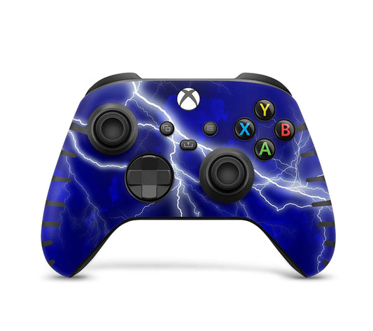 Xbox Controller Skin für Series S & X Controller Design Schutzfolie Apocalypse blue Aufkleber skins4u   