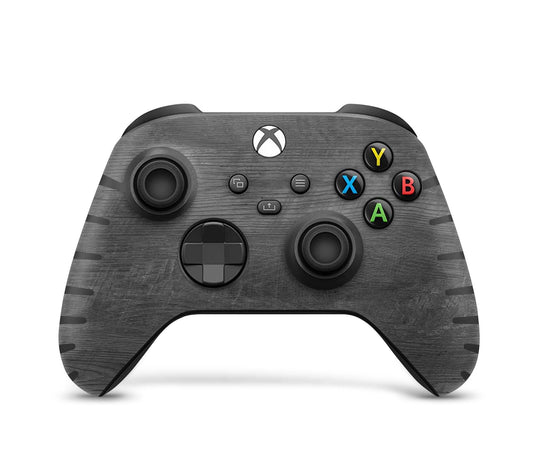 Xbox Controller Skin für Series S & X Controller Design Schutzfolie Black Woodgrain Aufkleber skins4u   