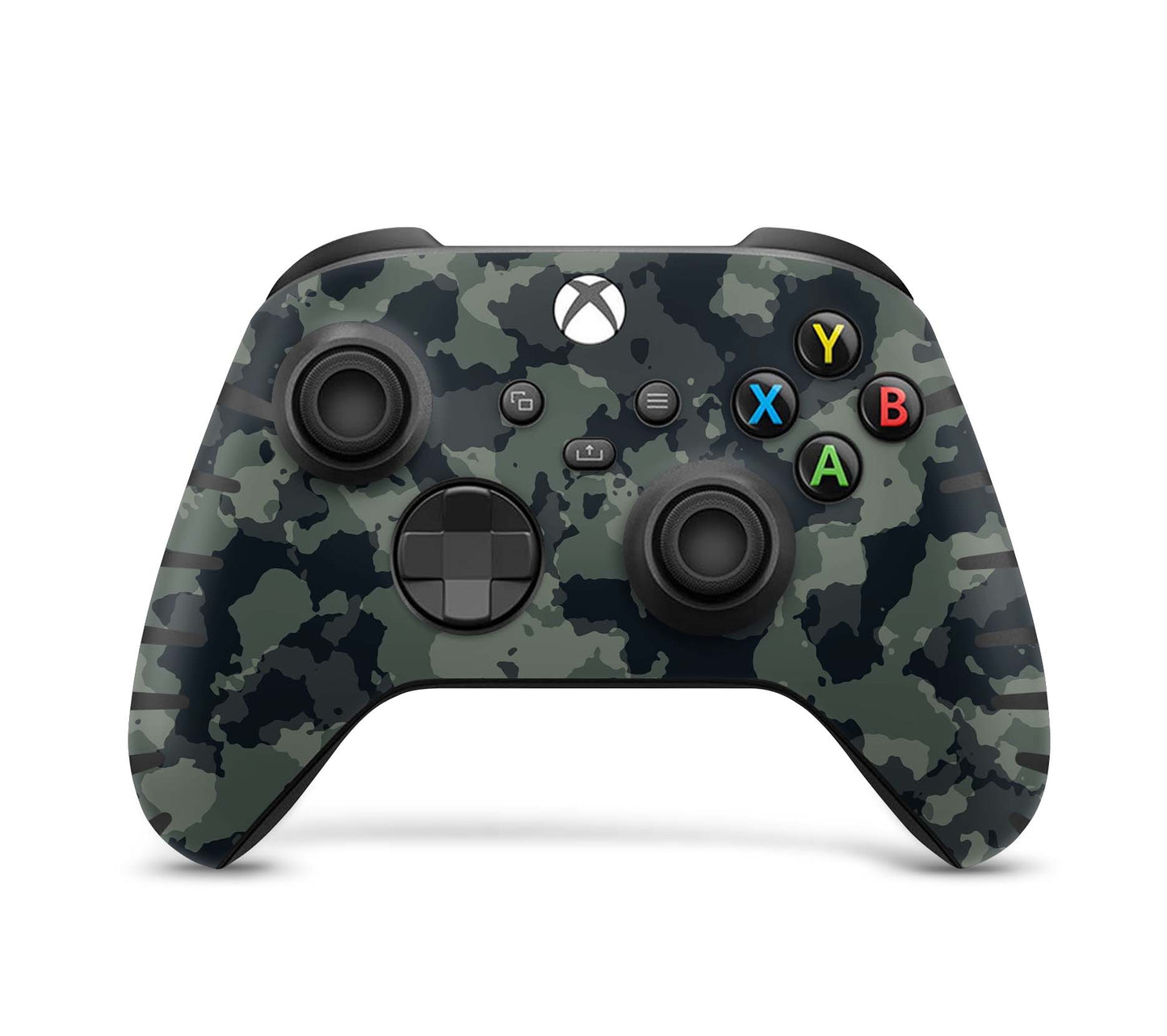 Xbox Controller Skin für Series S & X Controller Design Schutzfolie Dark green camo Aufkleber skins4u   