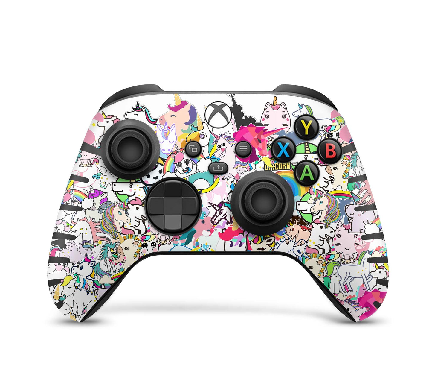 Xbox Controller Skin für Series S & X Controller Design Schutzfolie Einhorn Sticker Aufkleber skins4u   