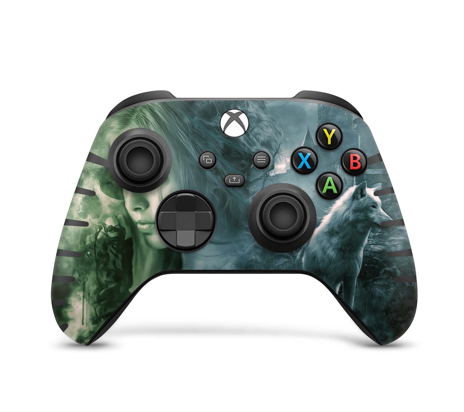 Xbox Controller Skin für Series S & X Controller Design Schutzfolie Ghosts Aufkleber skins4u   