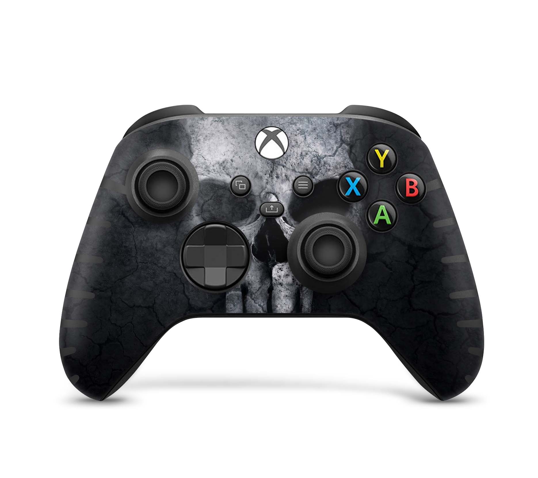 Xbox Controller Skin für Series S & X Controller Design Schutzfolie Hard Skull Aufkleber skins4u   