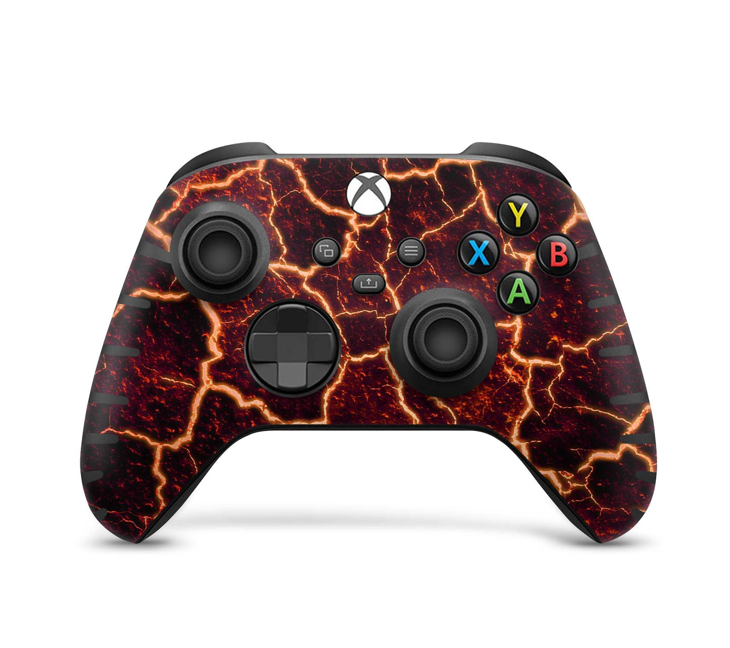 Xbox Controller Skin für Series S & X Controller Design Schutzfolie Lava Aufkleber skins4u   