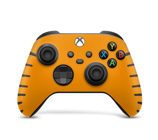 Xbox Controller Skin für Series S & X Controller Design Schutzfolie Solid state orange Aufkleber skins4u   