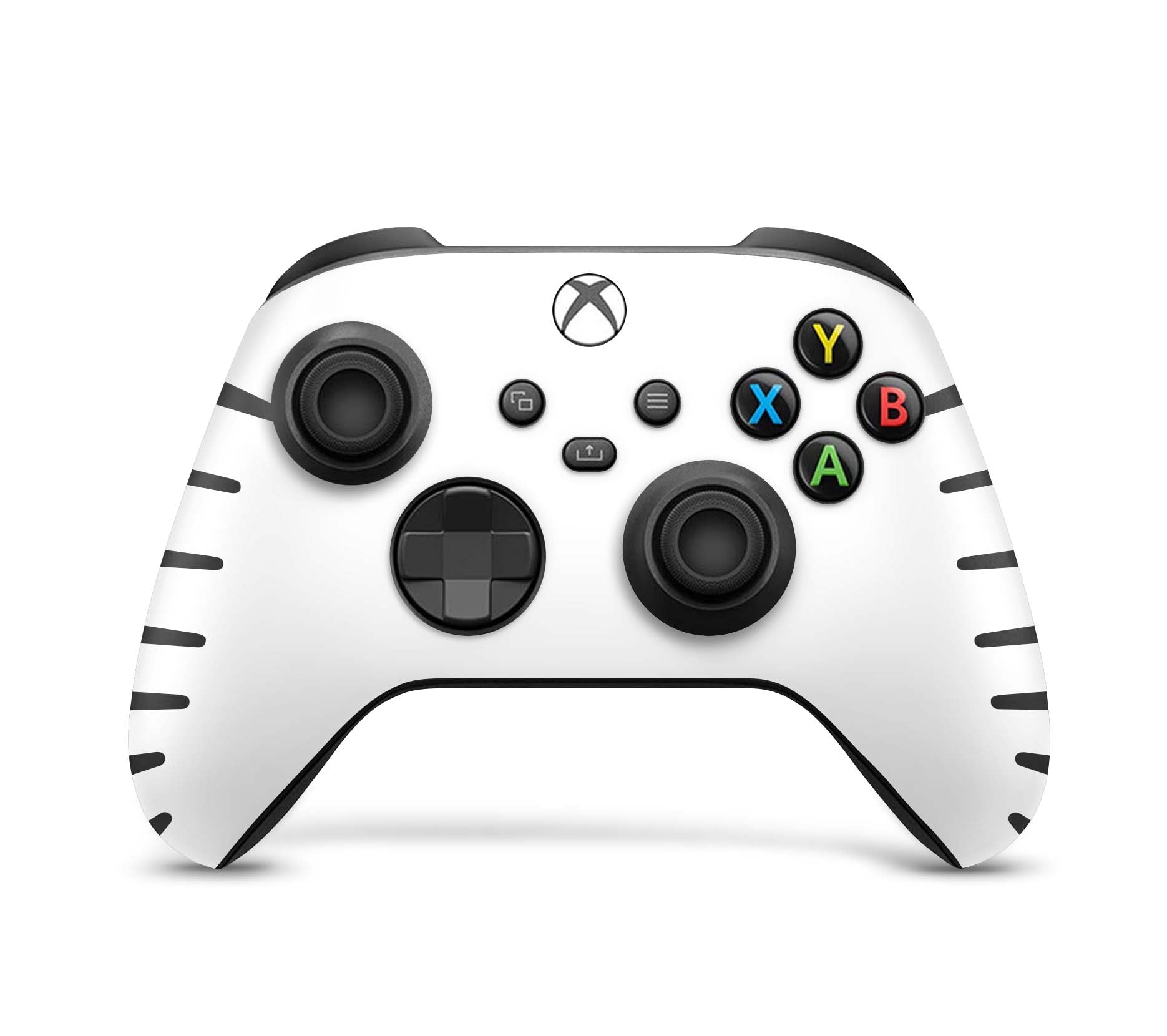 Xbox Controller Skin für Series S & X Controller Design Schutzfolie Solid state weiss Aufkleber skins4u   