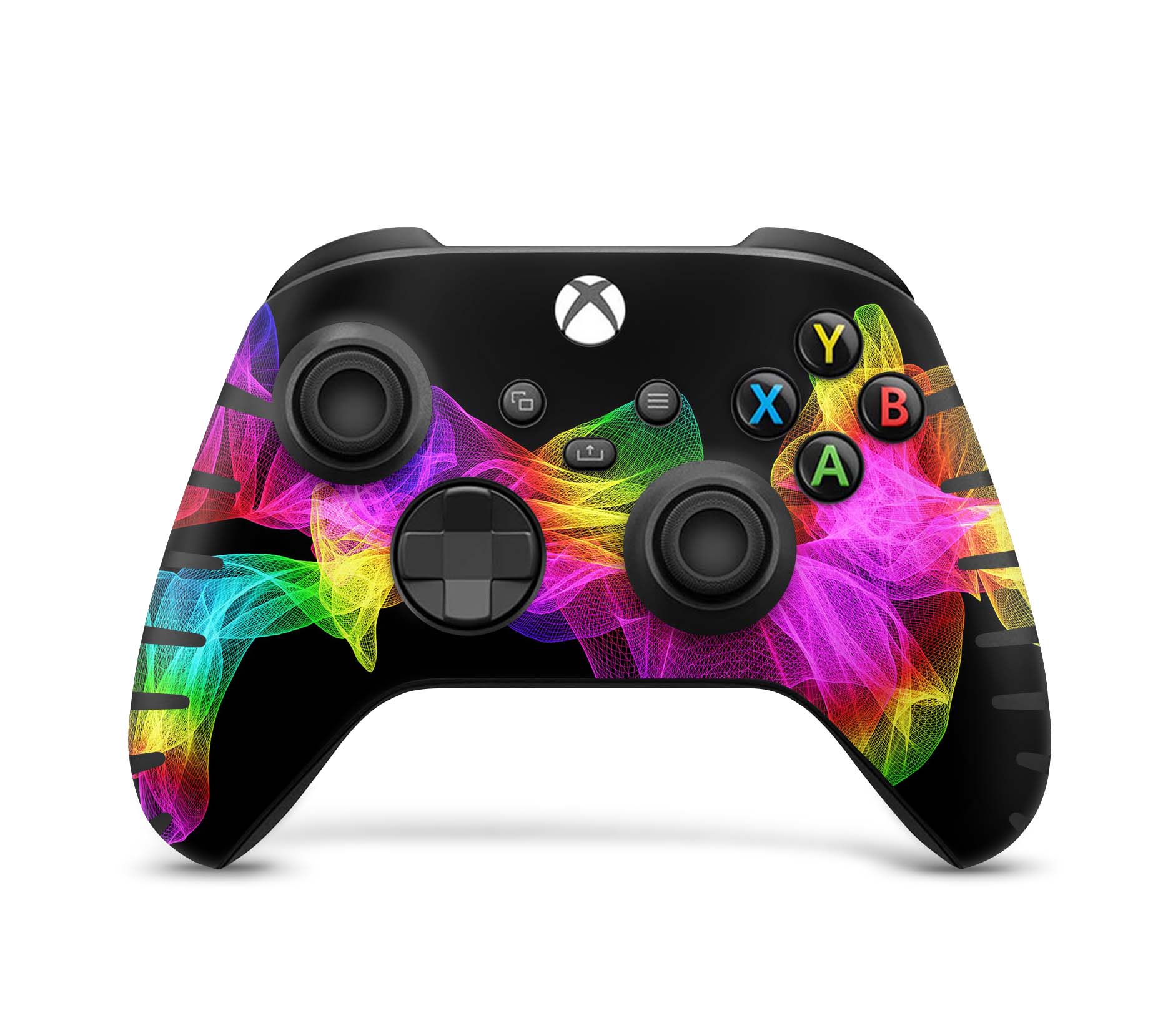 Xbox Controller Skin für Series S & X Controller Design Schutzfolie Waving colors Aufkleber skins4u   