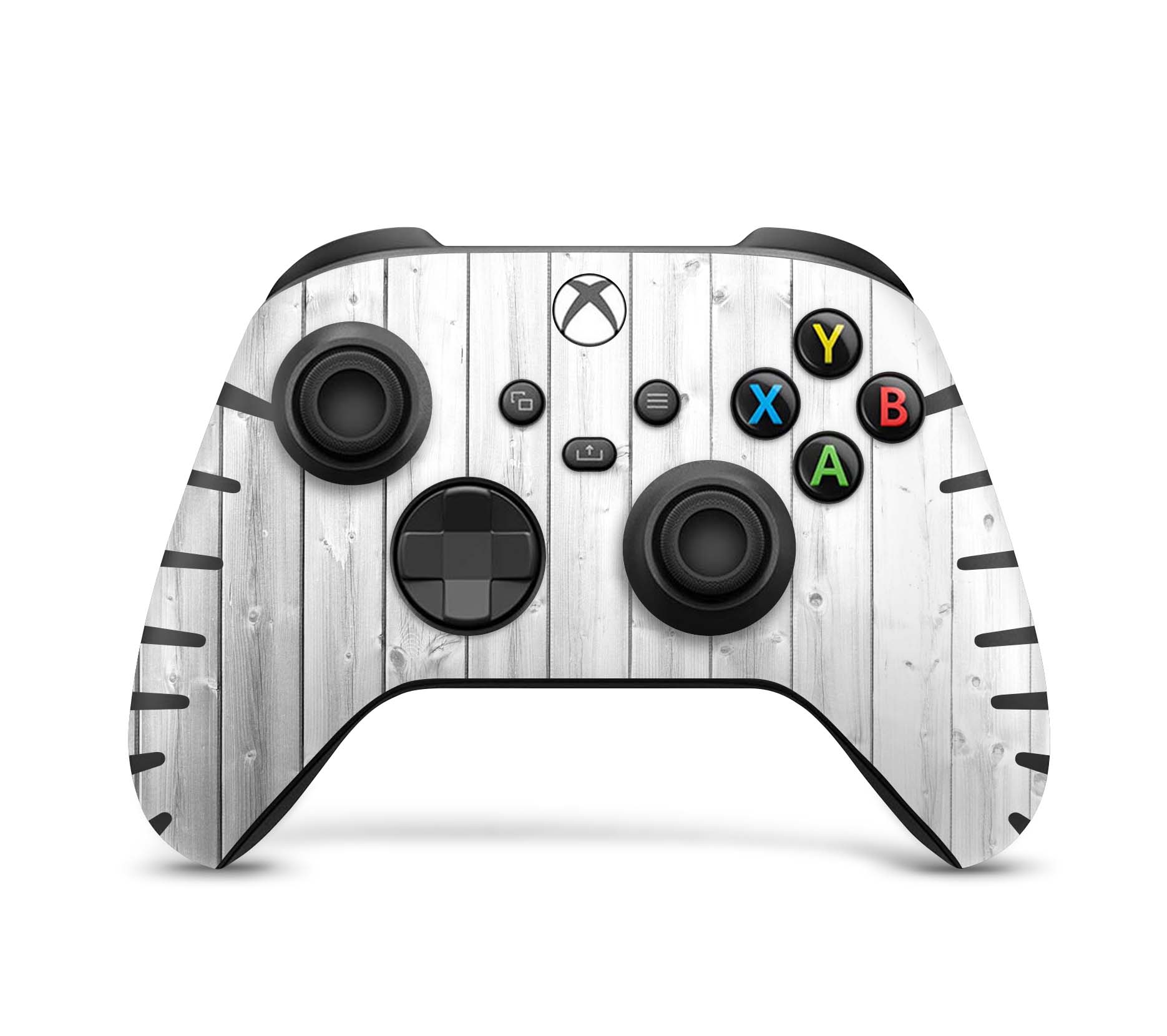 Xbox Controller Skin für Series S & X Controller Design Schutzfolie White Wood Aufkleber skins4u   