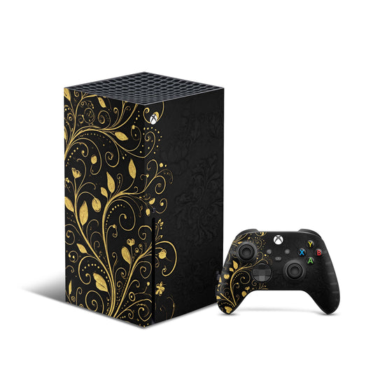 Xbox Series X Skin Aufkleber Design Schutzfolie Vinyl - Darkmoon Aufkleber Skins4u