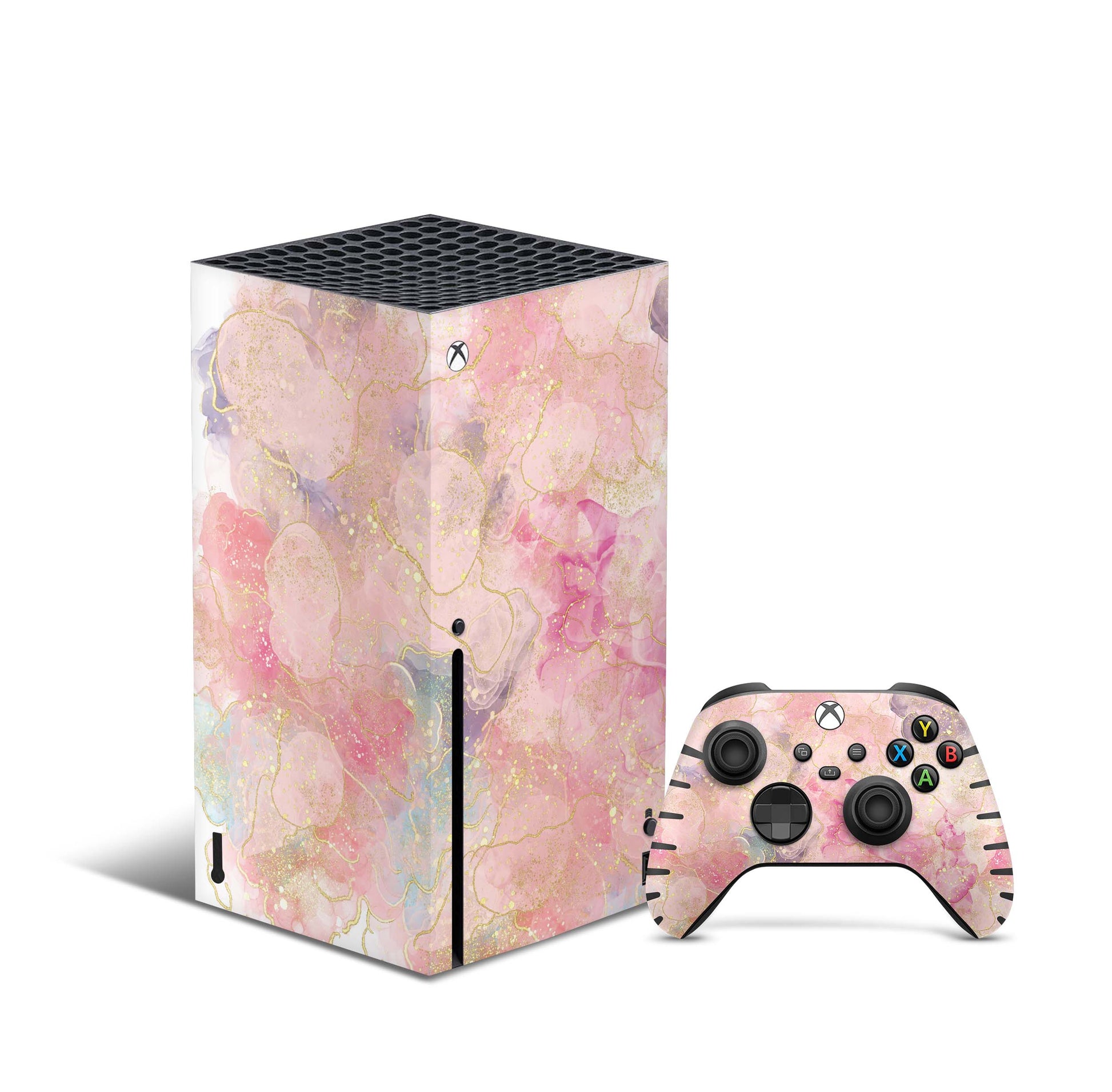 Xbox Series X Skin Aufkleber Design Schutzfolie Vinyl - Deluxe-Pink Aufkleber Skins4u