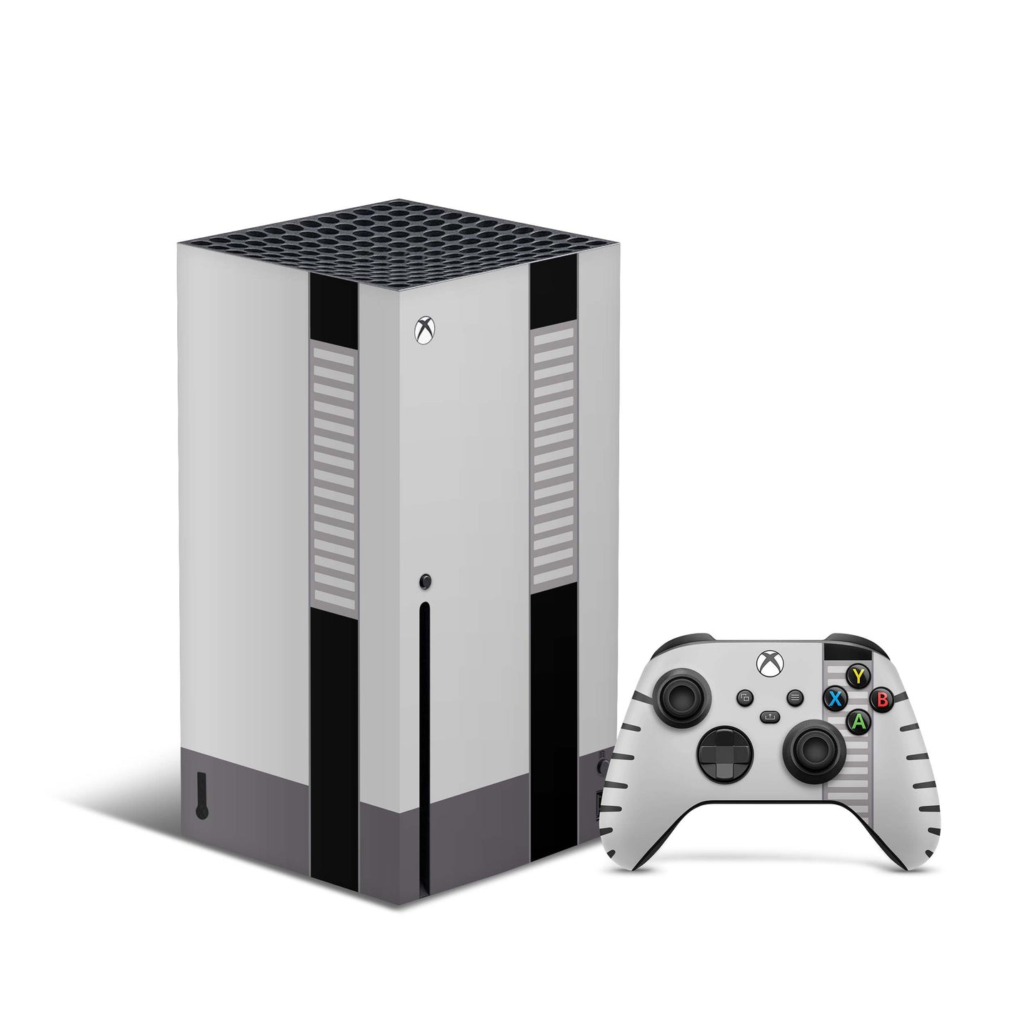Xbox Series X Skin Aufkleber Design Schutzfolie Vinyl - Retro-Nes Aufkleber Skins4u