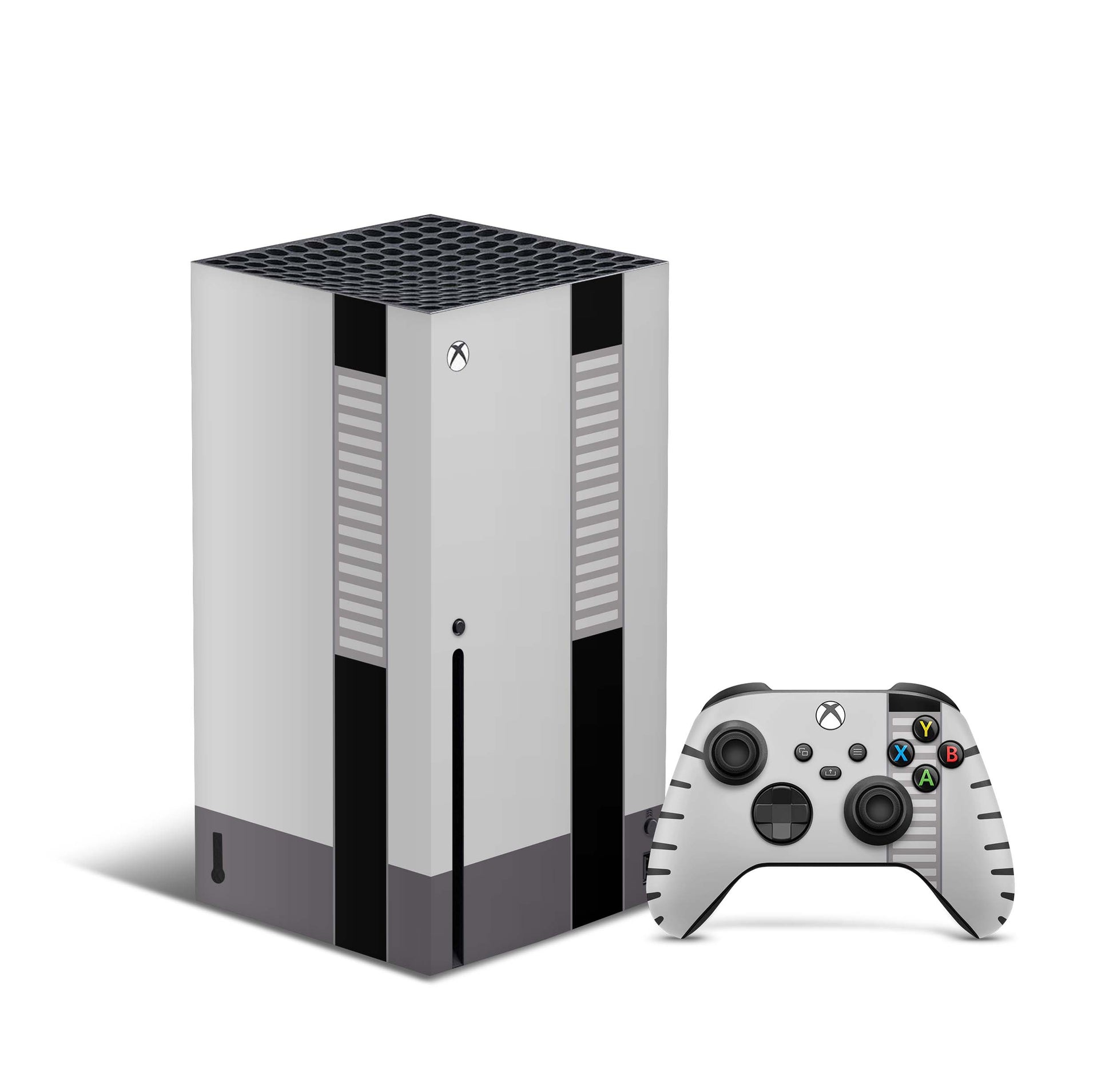 Xbox Series X Skin Aufkleber Design Schutzfolie Vinyl - Retro-Nes Aufkleber Skins4u