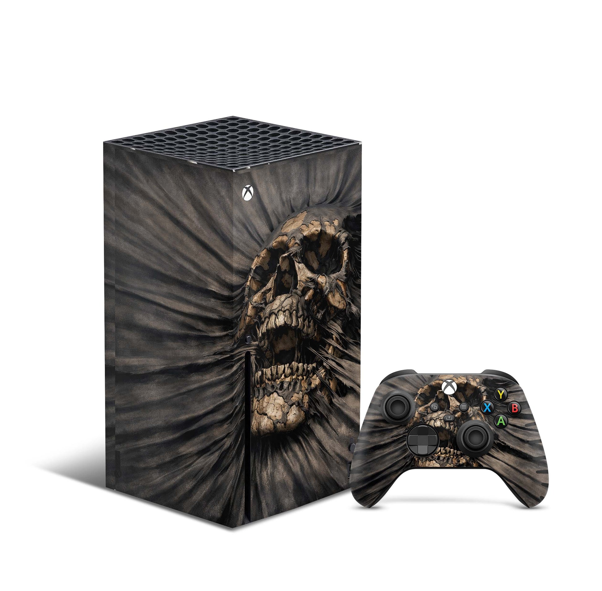 Xbox Series X Skin Aufkleber Design Schutzfolie Vinyl - Skull-Wrap Aufkleber Skins4u