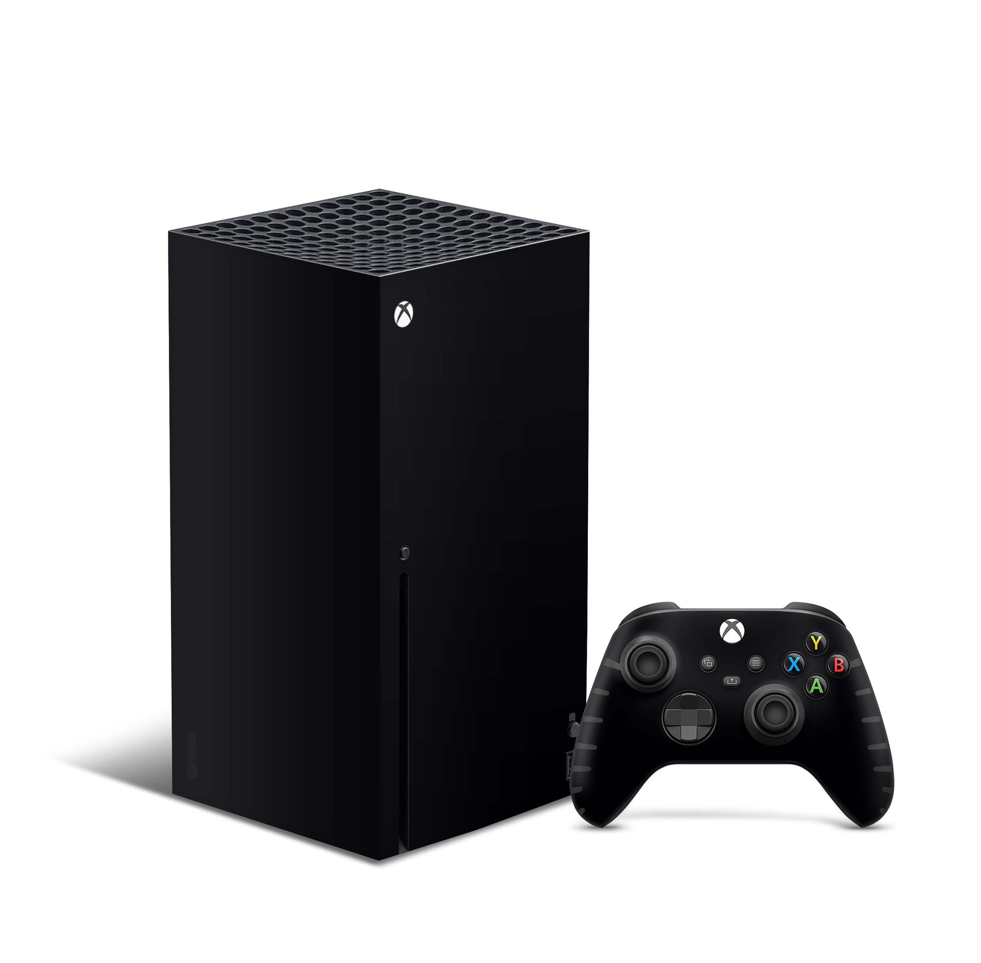 Xbox Series X Skin Aufkleber Design Schutzfolie Vinyl - Solid-State-Black Aufkleber Skins4u
