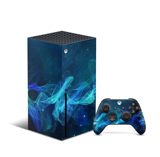 Xbox Series X Skin Aufkleber Design Schutzfolie Vinyl - Star-Spiral Aufkleber Skins4u