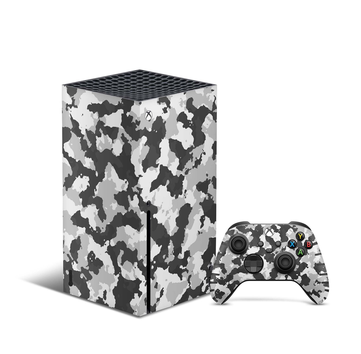 Xbox Series X Skin Aufkleber Design Schutzfolie Vinyl - Urban-Camo-New Aufkleber Skins4u