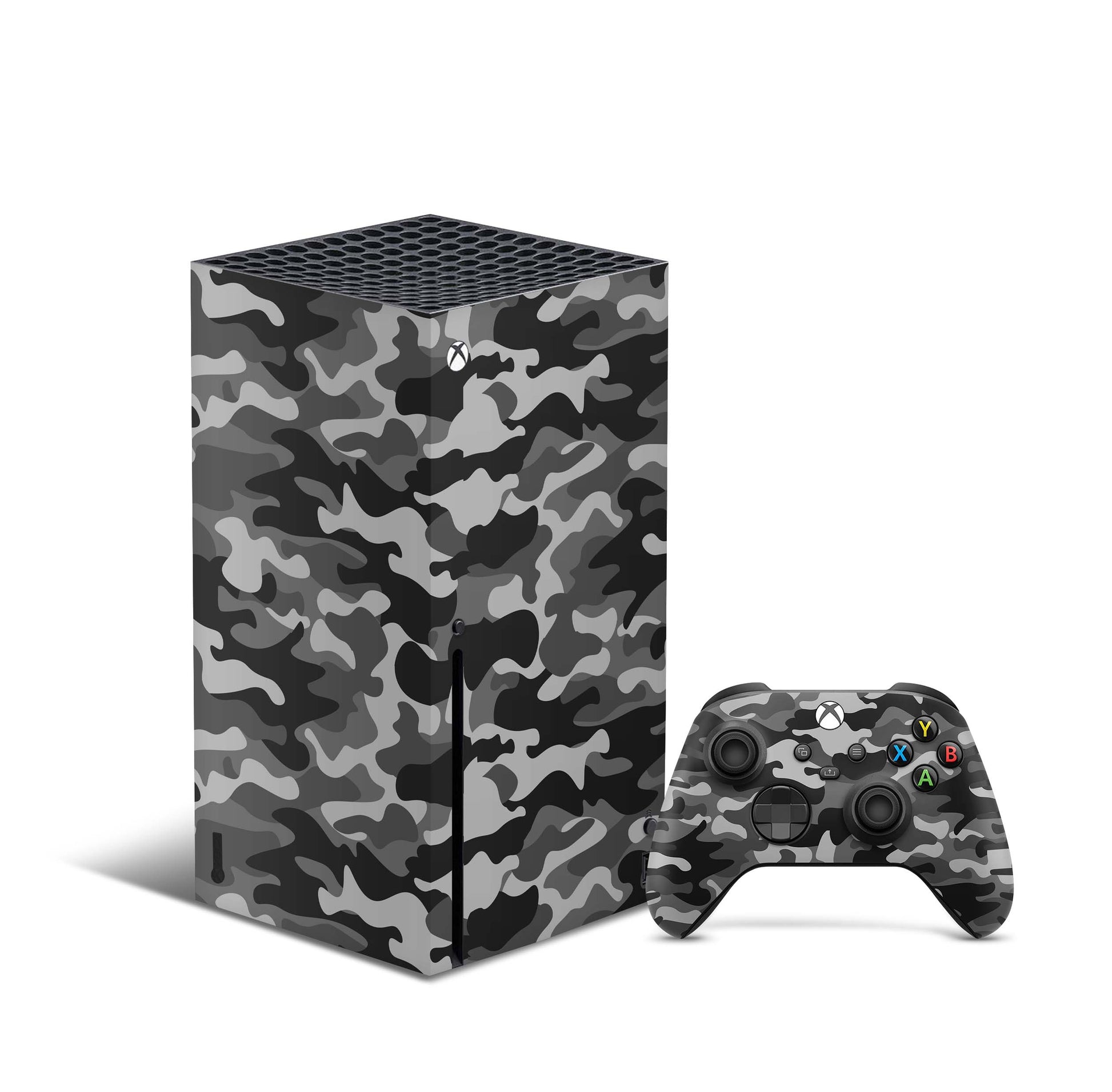 Xbox Series X Skin Aufkleber Design Schutzfolie Vinyl - Urban-Camo Aufkleber Skins4u
