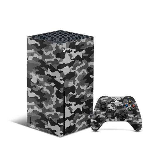 Xbox Series X Skin Aufkleber Design Schutzfolie Vinyl - Urban-Camo Aufkleber Skins4u