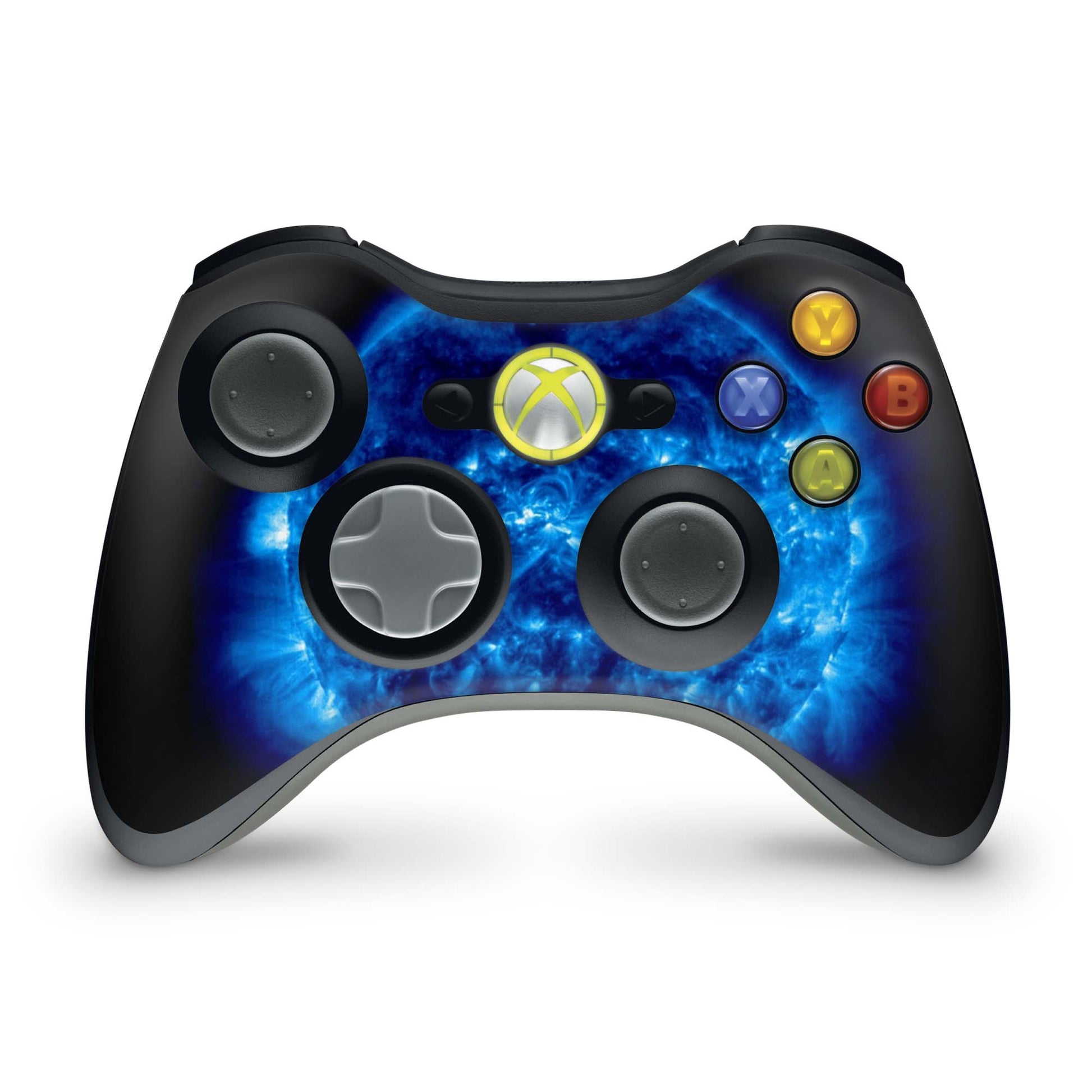 Xbox 360 Controller Skin Vinyl Aufkleber Blue Giant Aufkleber Skins4u