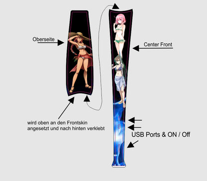 Playstation 5 PRO Skins Aufkleber individuell selbst gestalten Wunschbild personalisieren MIT Disk Laufwerk cpb_product Skins4u