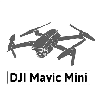 DJI Mavic Mini Skins Drohnen Aufkleber Wraps Cover Schutz Folie Elektronik-Sticker & -Aufkleber Skins4u   