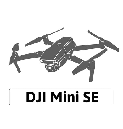 DJI Mini SE Skins Drohnen Aufkleber Wraps Cover Schutz Folie Elektronik-Sticker & -Aufkleber Skins4u   