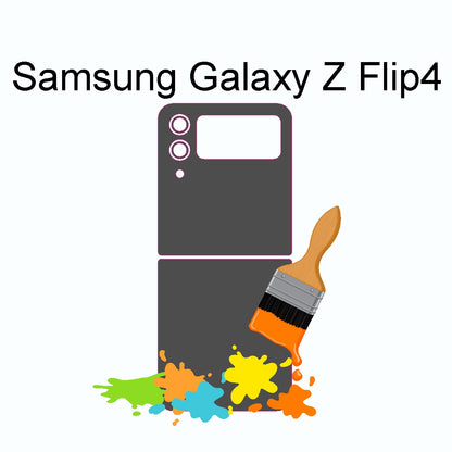 Samsung Galaxy Z Flip 4 Skin Aufkleber selbst gestalten individuell Z Flip4 cpb_product Skins4u   