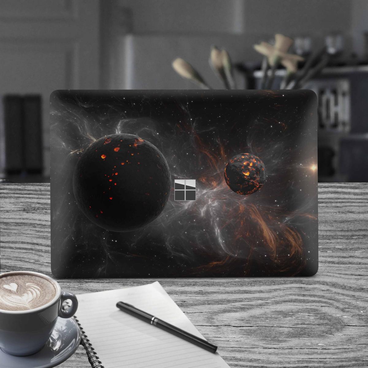 Microsoft Surface Book 2 Skin 15" Premium Vinylfolie Kratzerschutz Design Astronomy Elektronik-Sticker & -Aufkleber Skins4u   