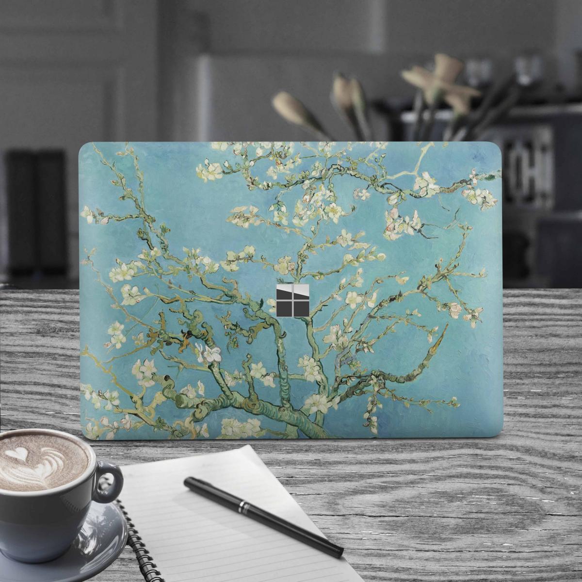 Microsoft Surface Book 2 Skin 15" Premium Vinylfolie Kratzerschutz Design Blossoming Elektronik-Sticker & -Aufkleber Skins4u   