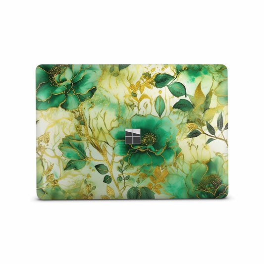 Microsoft Surface Laptop Studio Premium Vinylfolie Kratzerschutz Design Blütenzauber Elektronik-Sticker & -Aufkleber Skins4u   