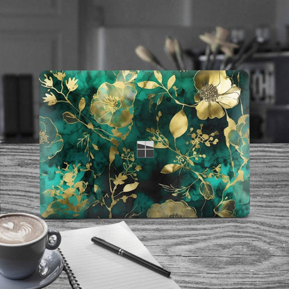 Microsoft Surface Laptop Studio Premium Vinylfolie Kratzerschutz Design Green Hymn Elektronik-Sticker & -Aufkleber Skins4u   