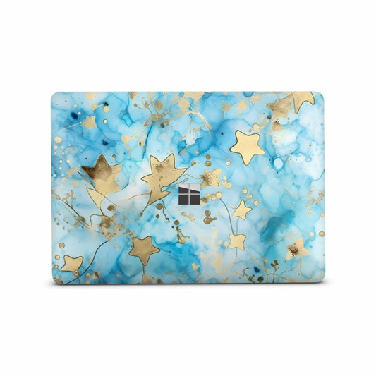 Microsoft Surface Laptop Studio Premium Vinylfolie Kratzerschutz Design Light Stars Elektronik-Sticker & -Aufkleber Skins4u   