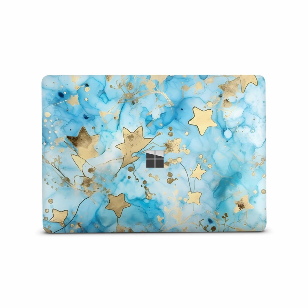 Microsoft Surface Laptop Go 1 / Go 2 Skins Premium Vinylfolie Kratzerschutz Design Light Stars Elektronik-Sticker & -Aufkleber Skins4u   